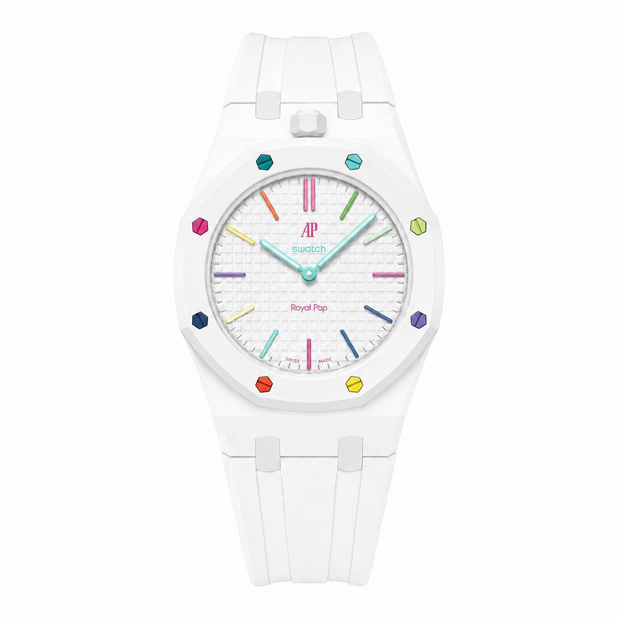 Bracelet AP x Swatch | Royal Pop Silicone