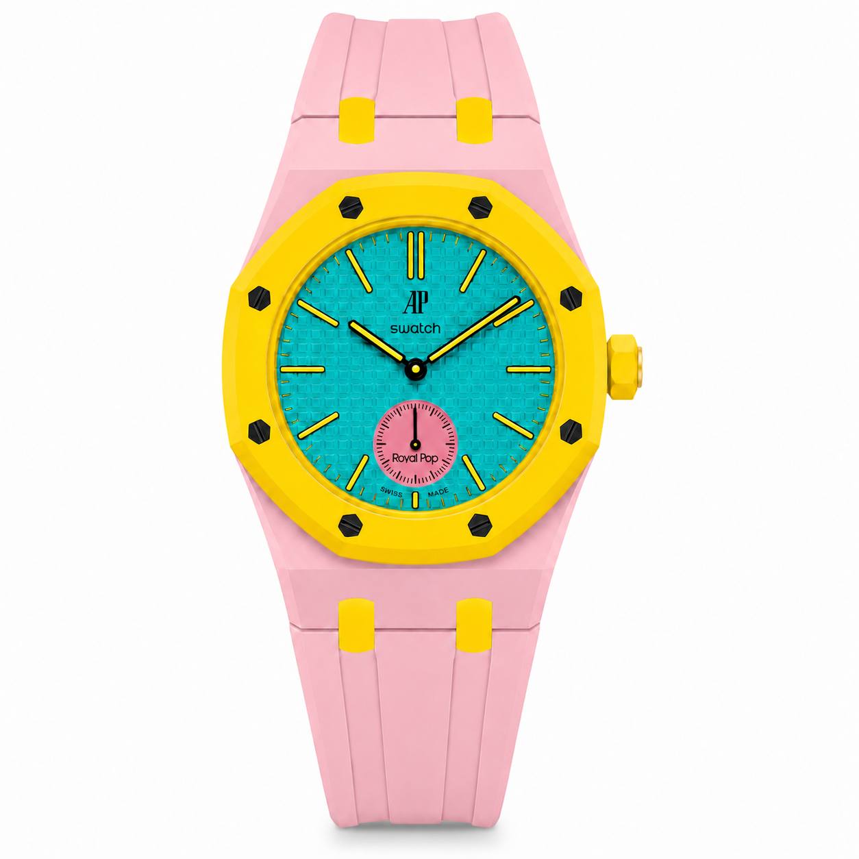 Bracelet AP x Swatch | Royal Pop Silicone