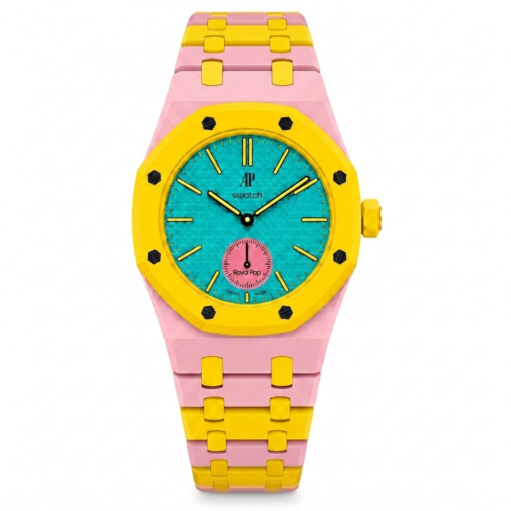 Bracelet AP x Swatch | Royal Pop Biocéramique